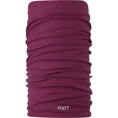 Matt scarf Coolmax Eco dark purple