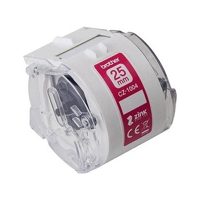 BROTHER Originální barevná kontinuální tisková role Brother CZ-1004, šířka 25 mm. délka 5m CZ1004