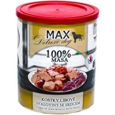 Sokol Falco Max Deluxe Dog Adult libová svalovina se srdcem 800 g