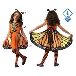 BigBuy Carnival Костюм Пеперуди момиче Размер 7-9 години