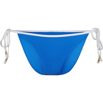 Seafolly Дамско бикини долнище Seafolly Women's Beach Bound Tie Side Rio Pant Bikini bottom - Sapphire - размер 44 (EU) (150-5769-0417)