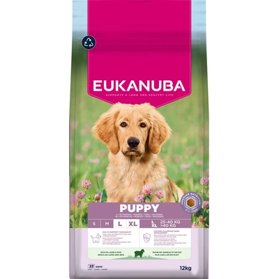 Eukanuba Premium Nutrition Puppy Large & Giant Breed Lamb & Rice 2 x 12 kg