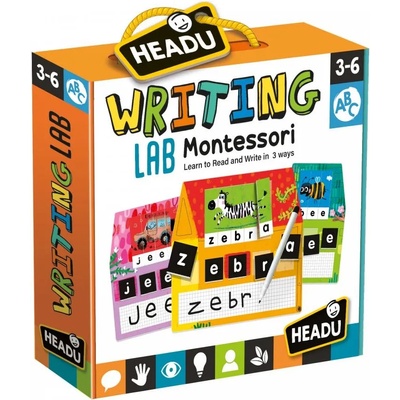 Headu Образователна игра Headu Montessori - Лаборатория за писане (HEN26968)