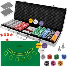 Malatec 23529 Poker set 500 žetónov HQ