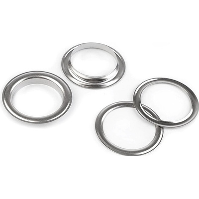 Průchodky s podložkou vnitřní Ø35 mm / vnější Ø48 mm Varianta: 1 nikl, Balení: 10 pár