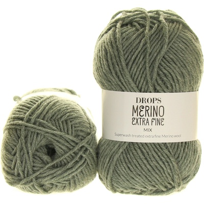 Drops Merino Extra Fine 47 zelená šalvěj