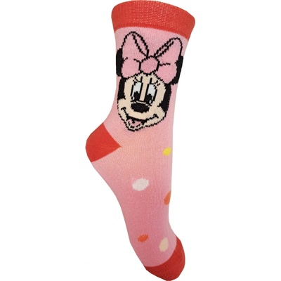 Minnie Mouse 99 Dievčenské ponožky ružová