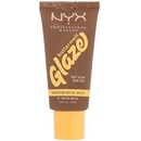 NYX Professional Makeup Buttermelt Glaze Soft Glow Skin Tint SPF30 rozjasňující make-up s uv ochranou 07 Toffee Butta 30 ml