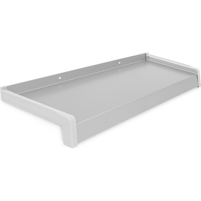 LEXIKON pozinkovaný ocelový parapet 90 x 1000 mm stříbrný