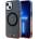 BMW Кейс BMW BMHMP14SHTGE за iPhone 14 6.1", сив / сив, твърд, Gradient Bumper MagSafe (BMW000597-0)