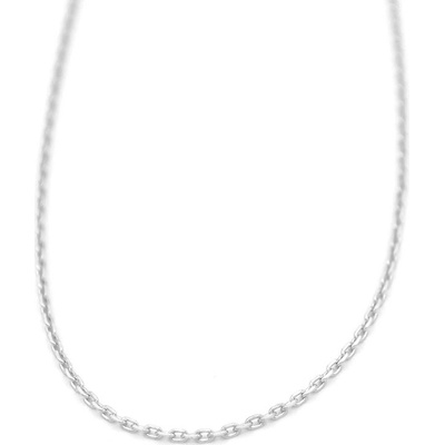 B&B Goldinvestic Zlatý řetízek Anker bílé zlato N3292