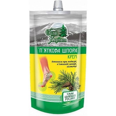 LekoPro Síla Karpat Krém na nohy patní ostruhy Haluxy 100 ml