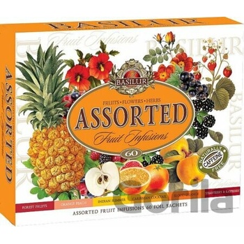 Basilur Fruit Infusions Assorted 60 sáčkov