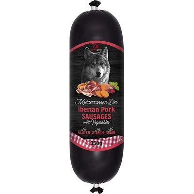 Alpha Spirit Dog Imperial Sausages Iberian Pork 350 g