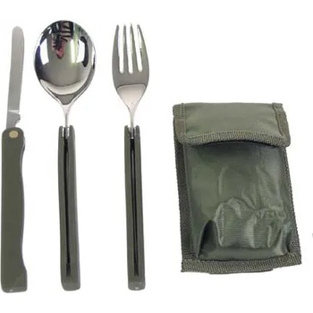 Image 1 of MFH Camp Сгъваеми прибори за хранене с калъф (33573)