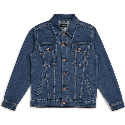 Brixton Cable Denim Jkt Worn Indigo