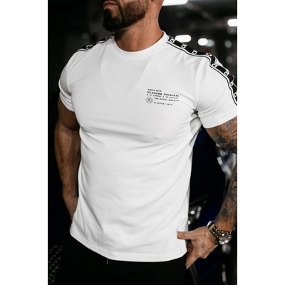 Olavoga Wired tričko bílá