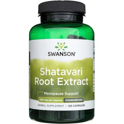 Swanson Shatavari Root Extract Standardized 500 mg 120 kapsúl