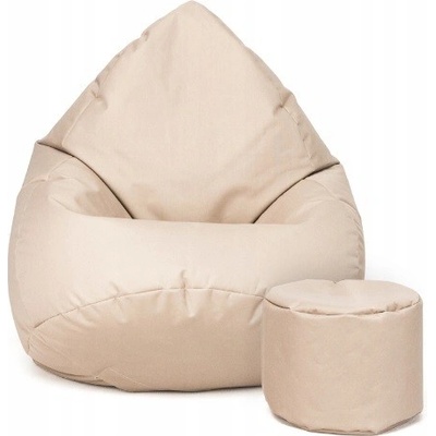 JAKS Vak na sezení s podnožkou béžový – Zboží Mobilmania