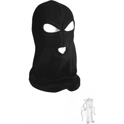 Balaclava MIL-TEC čierna 3-otvorová