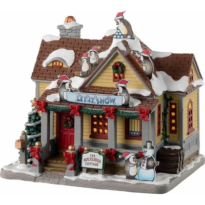 Svietiaci domček Lemax 35057 Chata Rockledge