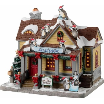 Svietiaci domček Lemax 35057 Chata Rockledge