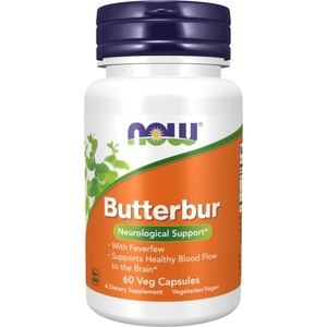 NOW Butterbur [60 капсули]