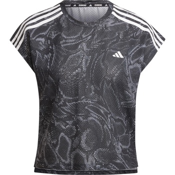 adidas Тениска Adidas Women's All Over Print Regular Fit T-Shirt - Black