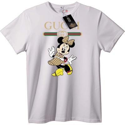 NOONEBRAND Тениска Gucci Minnie Mouse - XS, Black