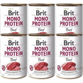 Brit Mono Protein Beef 6 x 400 g
