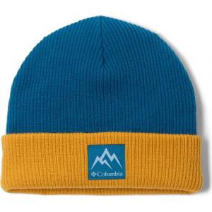 Columbia Детска зимна шапка (beanie) Columbia Kid's Youth Whirlibird Cuffed Beanie - Phoenix Blue / Squash - размер One Size (904-2030-0811)