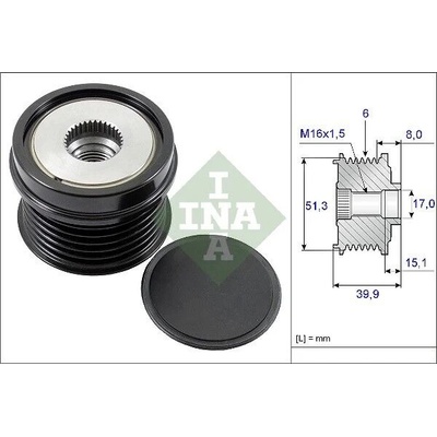 Předstihová spojka Schaeffler INA 535 0252 10 (535025210)