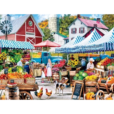 Masterpieces - Puzzle Old Mill Farm Stand 750 - 750 piese