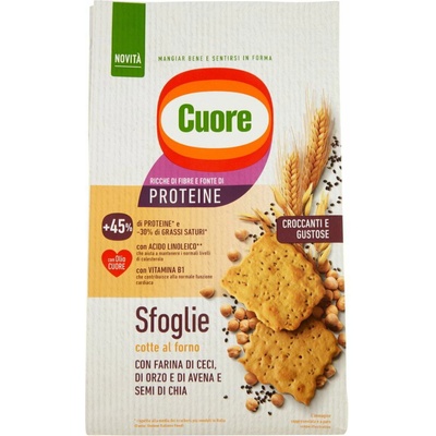 Cuore chrumkavý snack z cíceru, ovsu a chia 170 g