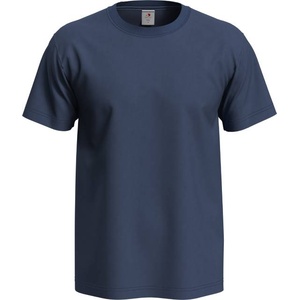 Stedman comfort 185 / Мъжка тениска от плътен памук - тъмносиня 5xl (st2100nav5xl)