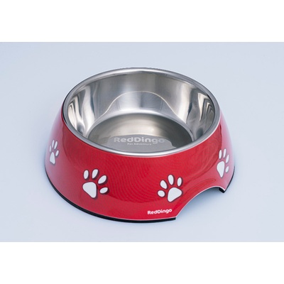 Red Dingo Miska Desert Paws Red 700 ml