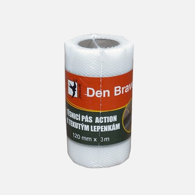Den Braven Těsnicí pás Action, 120 mm x 10 m, šedá