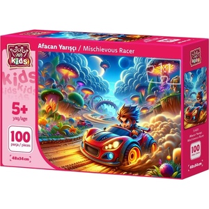 Art Puzzle Детски пъзел Art Puzzle от 100 части - Ловък състезател (35420) - ozone