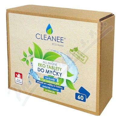 CLEANEE ECO Home eko tablety do myčky 60 ks