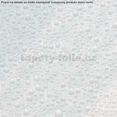 Gekkofix 10490 Samolepiaca transparentná fólia Vodné kvapky 90cm x 15m, Rozmer 90cm x 1m