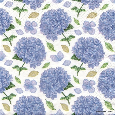 TaT Obrúsky Rhythmic Hydrangea 33x33cm
