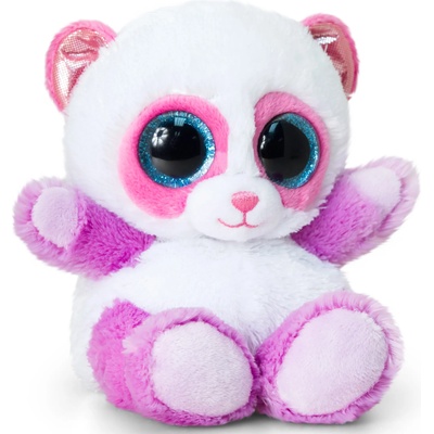 Keel Toys Плюшена играчка Keel Toys Animotsu - Панда, лилава, 15 cm (SF0957)