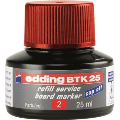 Edding atrament BTK 25 červený 25 ml