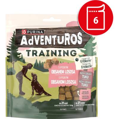 Adventuros Purina Training Maškrty pre psov S lososom 6 x 115 g