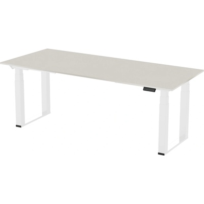 Delso Rockster 200 x 75 cm bílá / světle šedá – Zboží Mobilmania