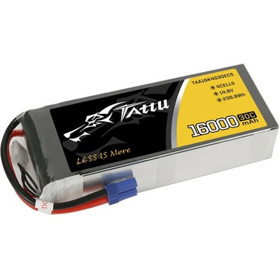 Tattu Akumulátor 16000mAh 14.8V 30C 4S1P Lipo Pack z konektorom EC5 065976