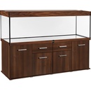 Diversa Solid LED akvarijní set rovný ořech 720 l