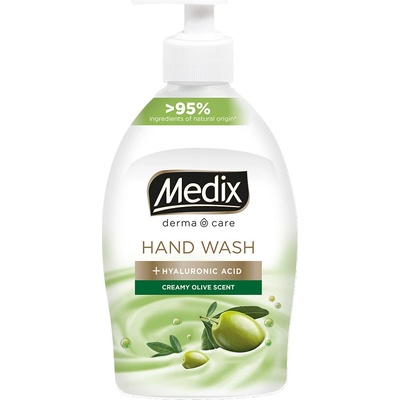 MEDIX Течен сапун Medix Creamy Olive 400мл