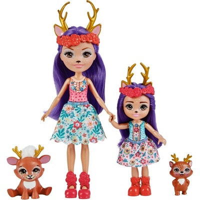 MATTEL ENCHANTIMALS so sestričkou Danessa Deer
