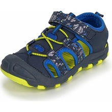 Bugga chlapčenské sandále LUMA Dark Blue/Yellow